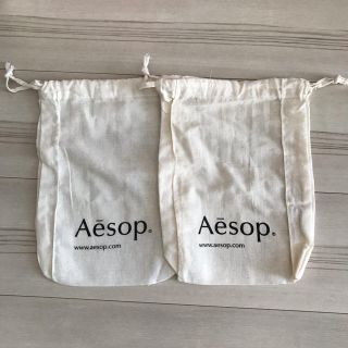 イソップ(Aesop)のイソップ布袋(小)2枚セット(ショップ袋)