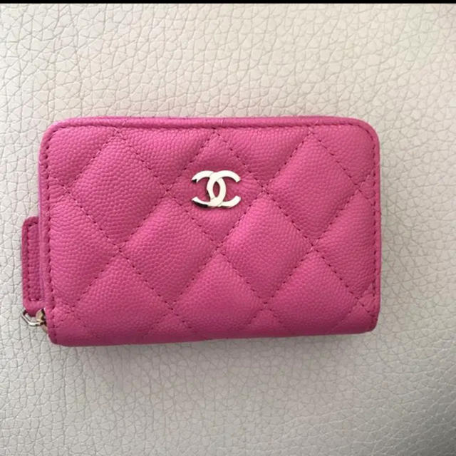 CHANEL シャネル キャビアスキン ラウンドファスナー  コインケース