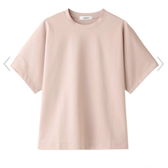 【新品・未使用】ebure超長綿 スーピマコットン クルーネックTシャツ