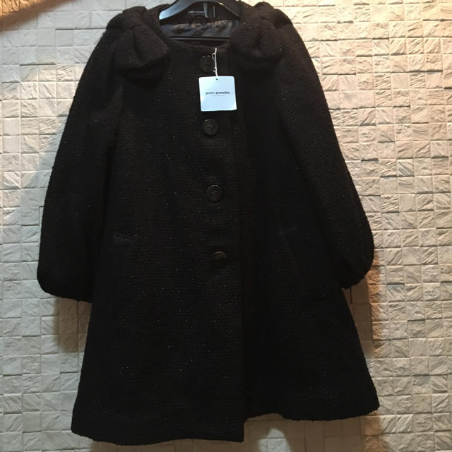 pom ponette(ポンポネット)の★新品★pom ponette ポンポネット コート 120cm キッズ/ベビー/マタニティのキッズ服女の子用(90cm~)(コート)の商品写真