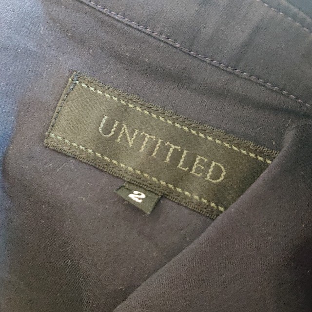 UNTITLED(アンタイトル)のUNTITLED デザインシャツ レディースのトップス(シャツ/ブラウス(長袖/七分))の商品写真