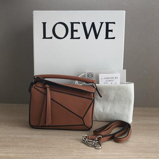 ロエベ(LOEWE)の0808y様専用☆ロエベ  ミニパズルバッグ タン(ショルダーバッグ)