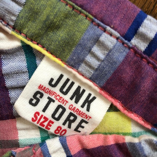 JUNK STORE(ジャンクストアー)のJUNK STORE シャツ 80cm  キッズ/ベビー/マタニティのベビー服(~85cm)(シャツ/カットソー)の商品写真
