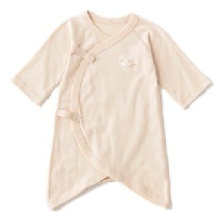 プティマイン(petit main)の【美品】プティマイン オーガニックコンビ肌着 70(肌着/下着)