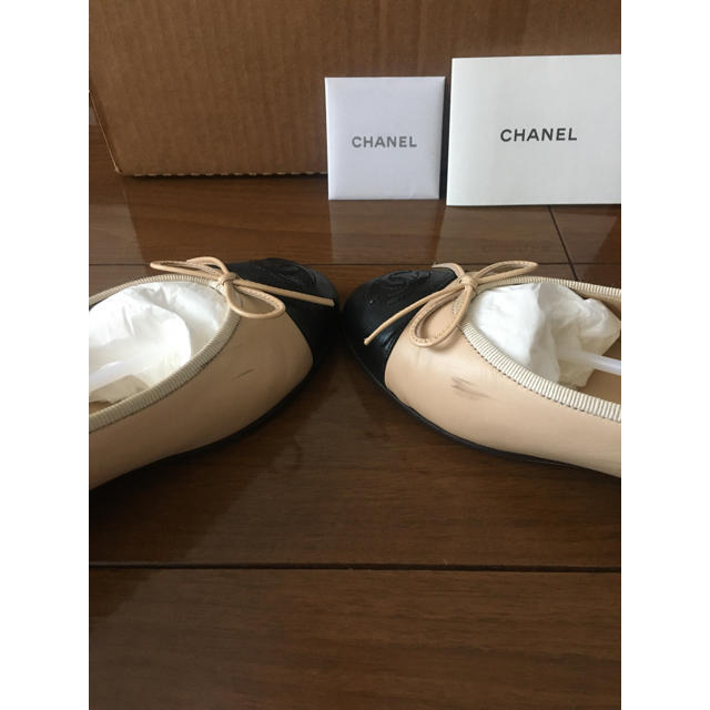 CHANEL(シャネル)の☆値下げ交渉受付ます☆CHANEL フラットシューズ レディースの靴/シューズ(バレエシューズ)の商品写真