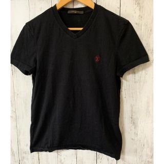 ルイヴィトン(LOUIS VUITTON)のルイヴィトン　メンズ　Ｔシャツ　ブラック(Tシャツ/カットソー(半袖/袖なし))