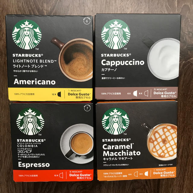 Starbucks Coffee(スターバックスコーヒー)のネスカフェ　ドルチェグスト　スタバ 食品/飲料/酒の飲料(コーヒー)の商品写真