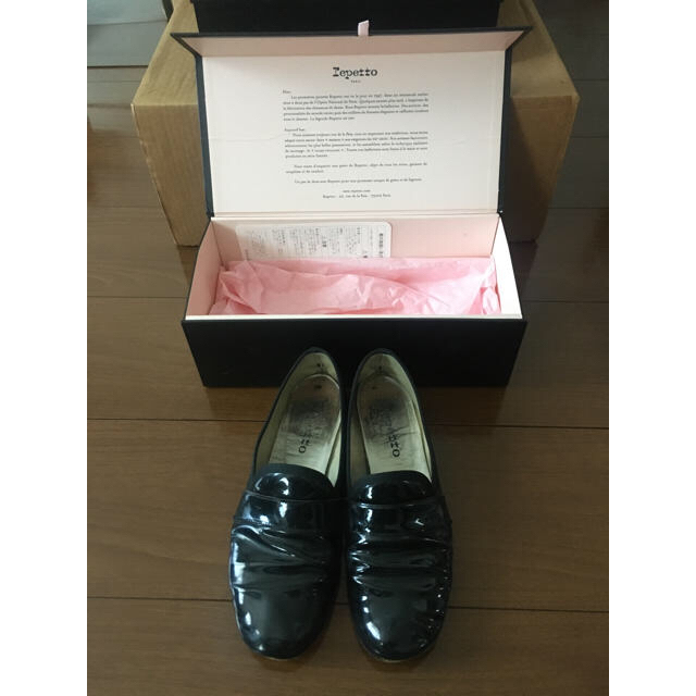 repetto(レペット)の☆値下げ交渉受付ます☆レペット エナメル 黒 レディースの靴/シューズ(ローファー/革靴)の商品写真