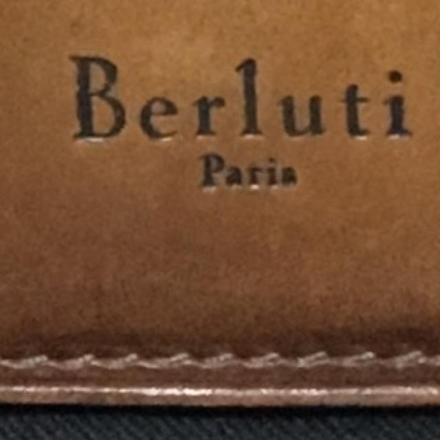 希少✨ベルルッティ✨カリグラフィー✨Berluti✨レザー✨二つ折り長