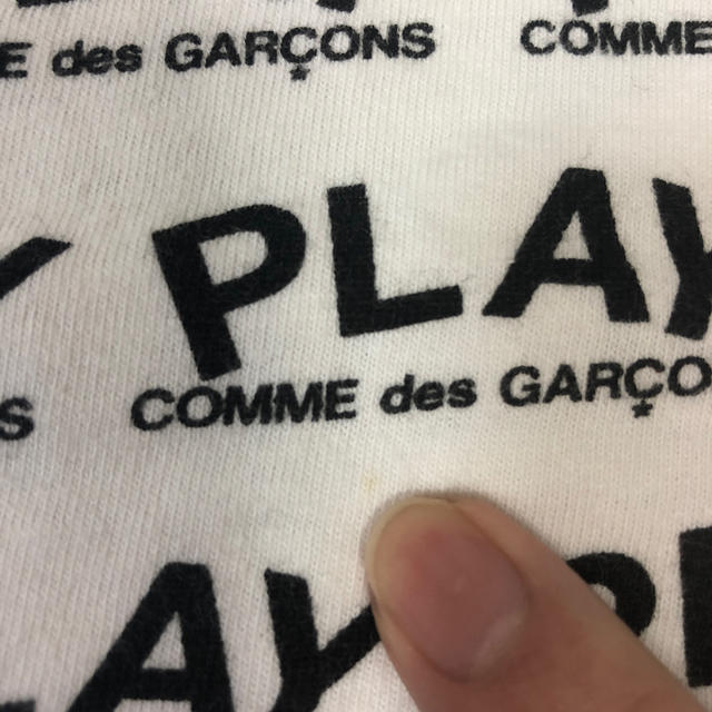 COMME des GARCONS(コムデギャルソン)のコム・デ・ギャルソン  Tシャツ メンズのトップス(Tシャツ/カットソー(半袖/袖なし))の商品写真
