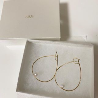 AHKAH - 最終値下げ AHKAH アーカー レメディーフープパール ピアス ...