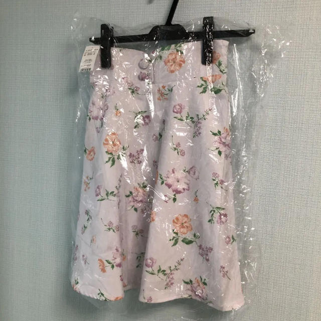 INGNI(イング)のイング♪ハイウエスト花柄フレアミニスカート♪M新品未使用！春 レディースのスカート(ミニスカート)の商品写真