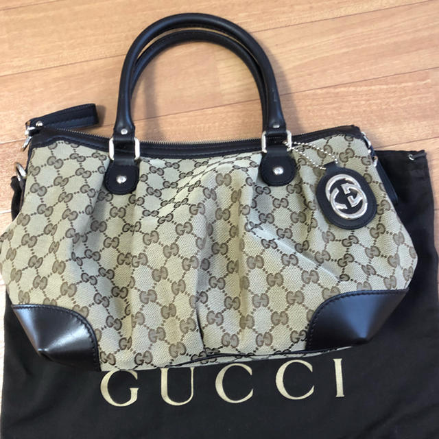 Gucci - GUCCI 正規店購入 新品未使用 ハンドバッグ ショルダーバッグ