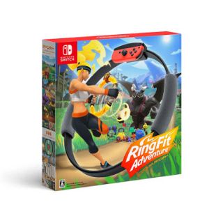 ニンテンドースイッチ(Nintendo Switch)のリングフィットアドベンチャー【新品】(家庭用ゲームソフト)