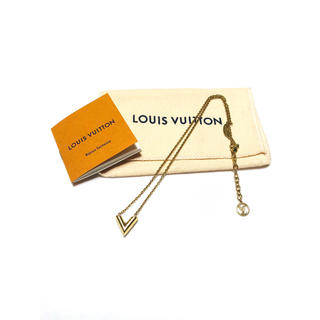 ルイヴィトン(LOUIS VUITTON)のLouisVuitton/ルイヴィトン　エセンシャルV ネックレス　美品　正規品(ネックレス)