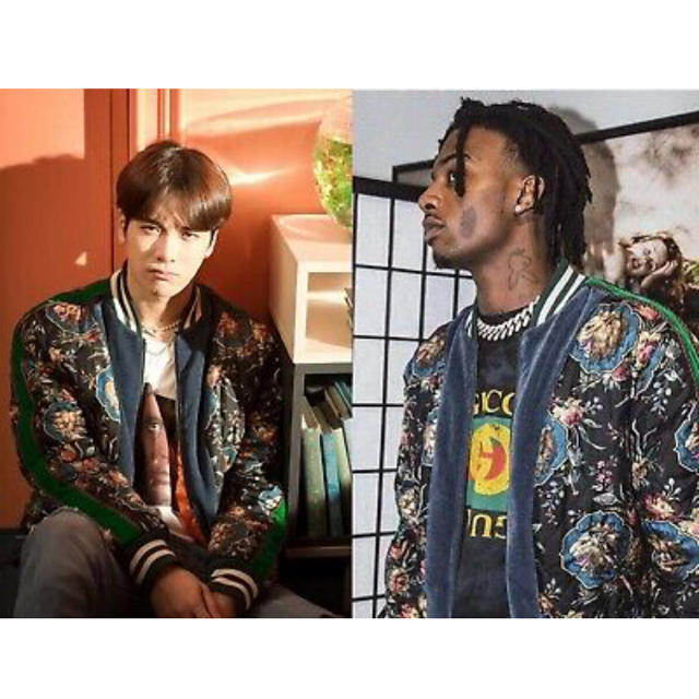 Gucci(グッチ)のgucci Grotesque Lion Gaden Bomber Jacket メンズのジャケット/アウター(ブルゾン)の商品写真