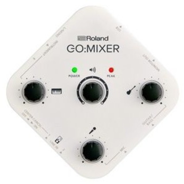 GO:MIXER ゴーミキサー スマートフォン用オーディオインターフェース