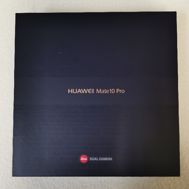 Huawei mate10 pro 　BLUE　国内版シムフリースマホ　美品 スマホ/家電/カメラのスマートフォン/携帯電話(スマートフォン本体)の商品写真