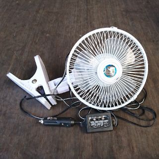 扇風機 車用 12V メルテック(車内アクセサリ)