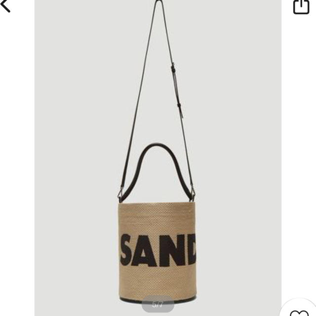 Jil Sander(ジルサンダー)のジルサンダー　ドローストリングロゴ　バスケットバック レディースのバッグ(ハンドバッグ)の商品写真