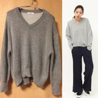 マウジー(moussy)のAngora／Nylon sweater(ニット/セーター)