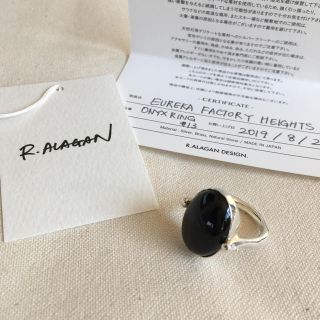 ジョンリンクス(jonnlynx)のR ARAGAN ララガン　NEW ONYX RING 専用出品(リング(指輪))