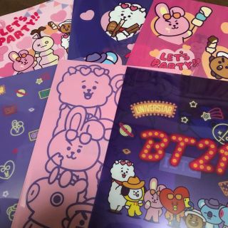 ボウダンショウネンダン(防弾少年団(BTS))のファミマ限定　BT21 クリアファイル(クリアファイル)