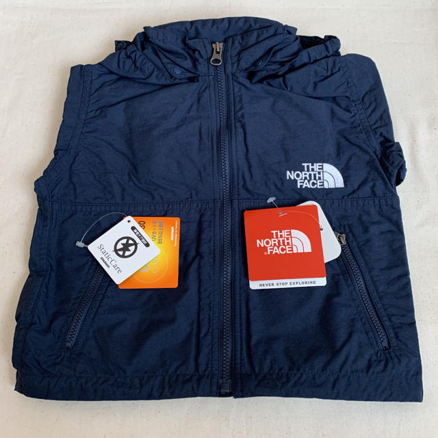 THE NORTH FACE(ザノースフェイス)の新品 ノースフェイス ベビー コンパクトジャケット ネイビー 90cm キッズ/ベビー/マタニティのキッズ服男の子用(90cm~)(ジャケット/上着)の商品写真