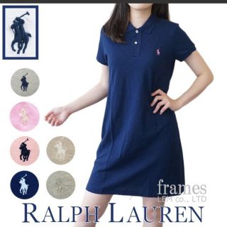 ラルフローレン(Ralph Lauren)のラルフローレンポロシャツワンピース(ミニワンピース)