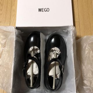 ウィゴー(WEGO)のWEGO 厚底ストラップシューズ　ブラック　Mサイズ(その他)