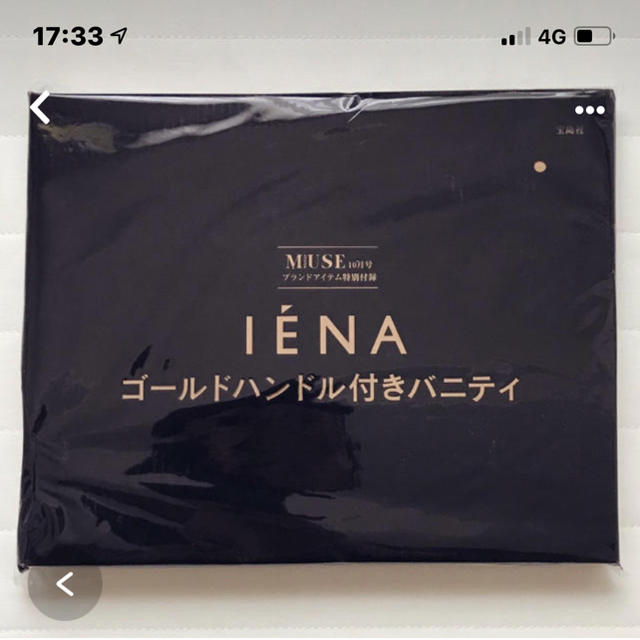 IENA(イエナ)のIENA バニティポーチ レディースのファッション小物(ポーチ)の商品写真