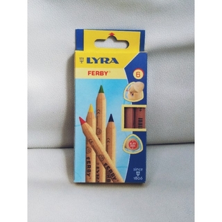 LYRA社の6色鉛筆＆マルチカラー色鉛筆（共に3角軸）(色鉛筆)