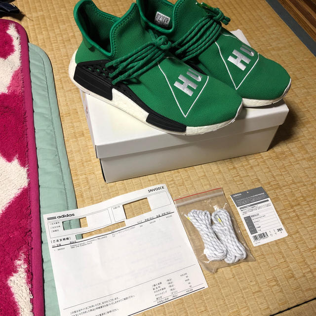 adidas originals pw human race nmd green