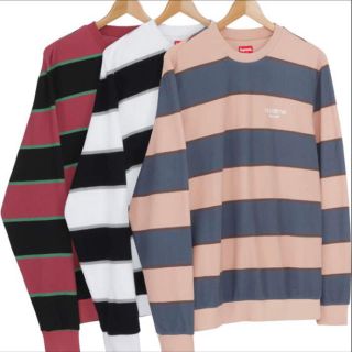 シュプリーム(Supreme)のSupreme classic logo border knit sweat M(ニット/セーター)