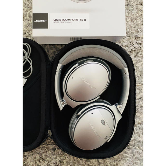 ボーズ QC 35 II ヘッドホン シルバー ボーズ QC 35 II ヘッドホン シルバー