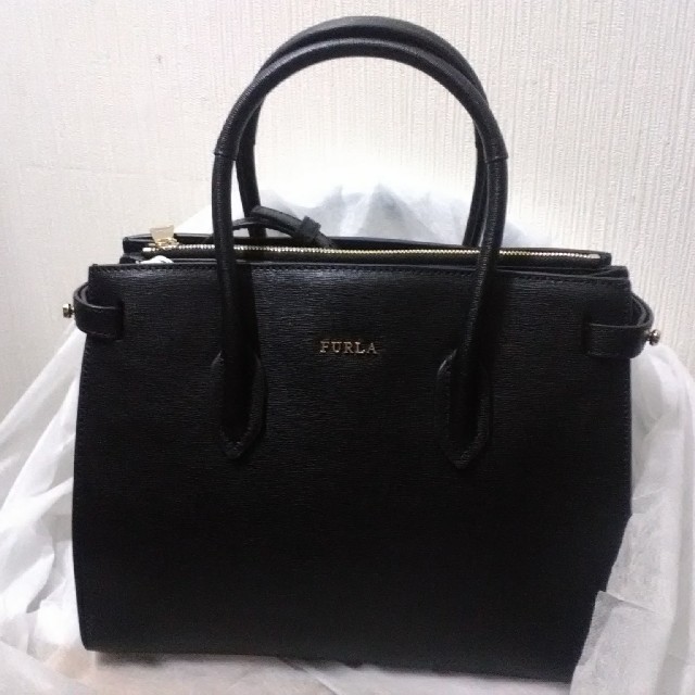 FURLA フルラ 2WAYバッグ ブラック ONXY ハンド ショルダー