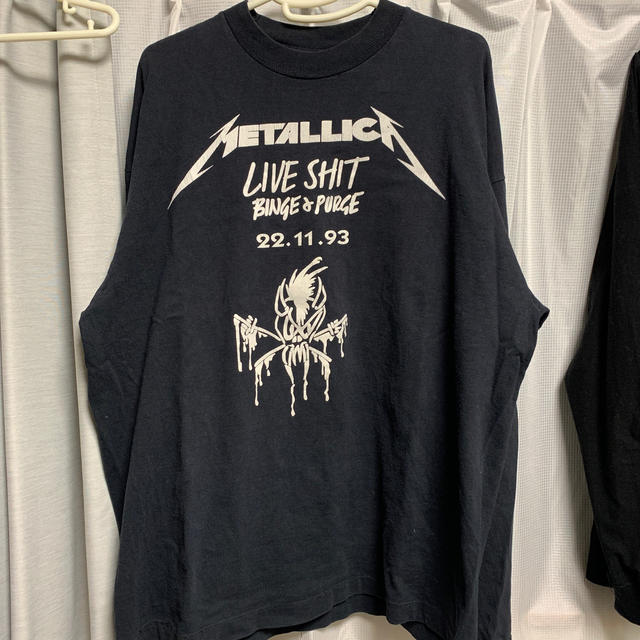 METALLICA LIVE SHIT DIE BOX VINTAGE TEE