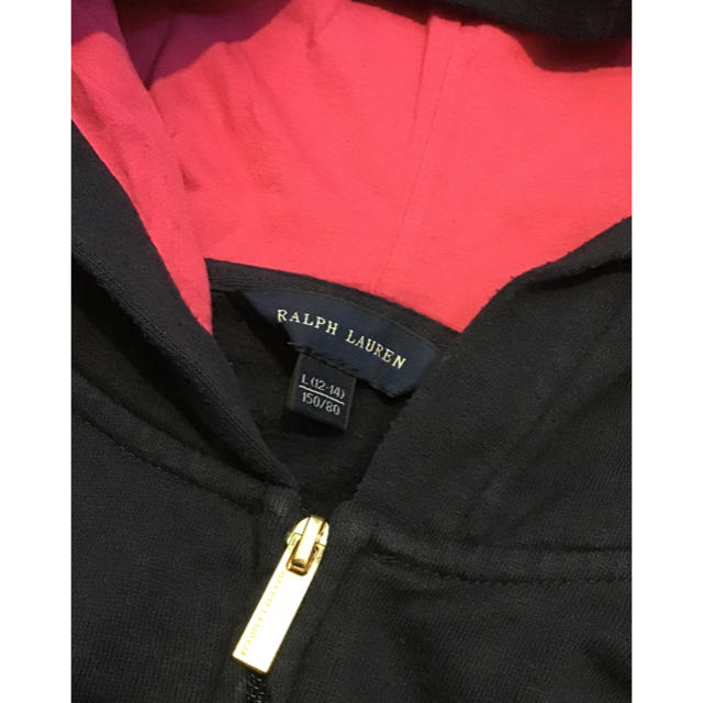 POLO RALPH LAUREN(ポロラルフローレン)の☆Polo Ralph Lauren Girl’s フリース フーディ ☆ キッズ/ベビー/マタニティのキッズ服女の子用(90cm~)(ジャケット/上着)の商品写真