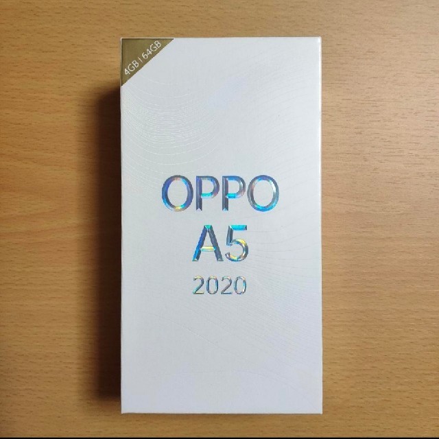 OPPO A5 2020 新品未開封 SIMフリー BLUE