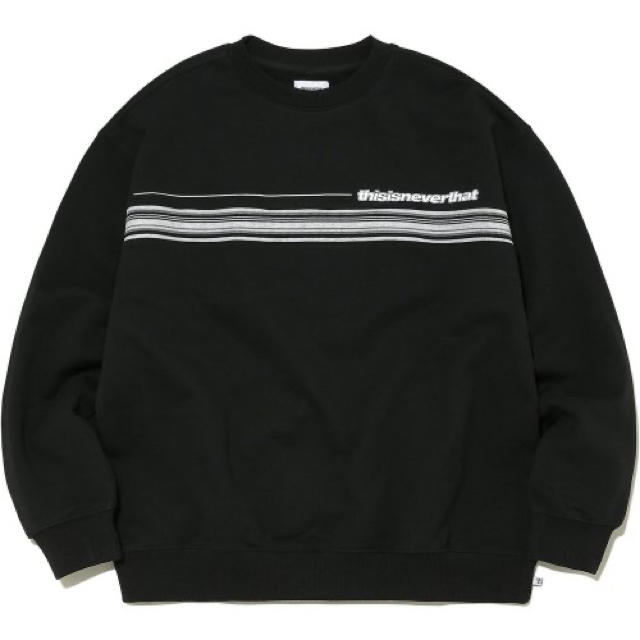 新品】thisisneverthat 黒トレーナー XL online shop - www