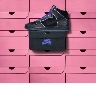 ナイキ(NIKE)のNIKE SB DUNK HIGH BLACK BOX(スニーカー)