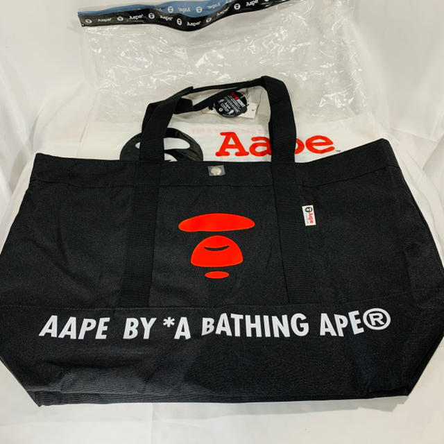 A BATHING APE(アベイシングエイプ)の新品未使用 Aape BY A BATHING APE トートバッグ　エイプ メンズのバッグ(トートバッグ)の商品写真