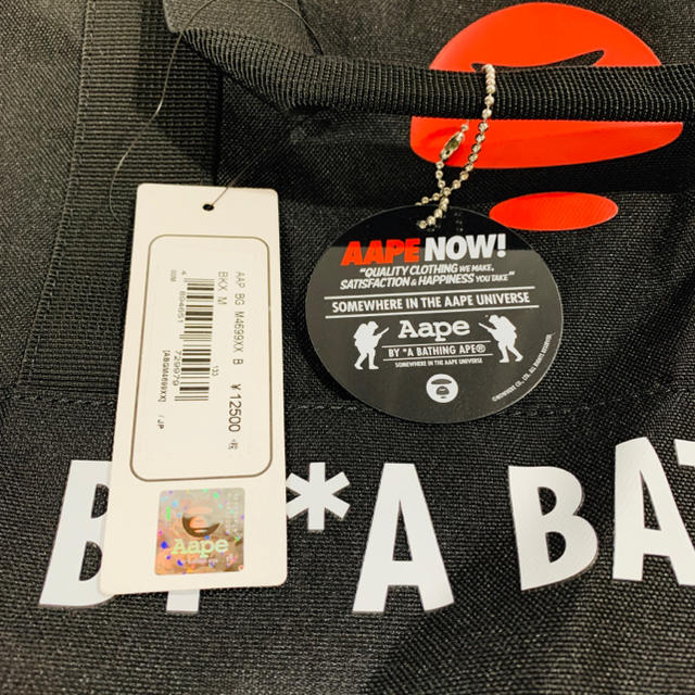 A BATHING APE(アベイシングエイプ)の新品未使用 Aape BY A BATHING APE トートバッグ　エイプ メンズのバッグ(トートバッグ)の商品写真