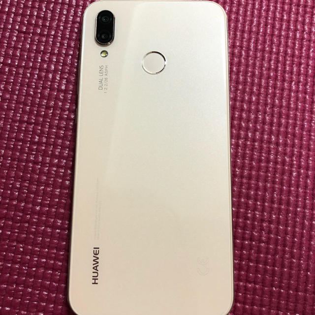 HUAWEI20p lite ピンク