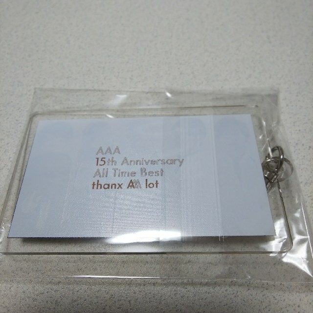 AAA(トリプルエー)のAAA アクリルキーホルダー エンタメ/ホビーのタレントグッズ(ミュージシャン)の商品写真