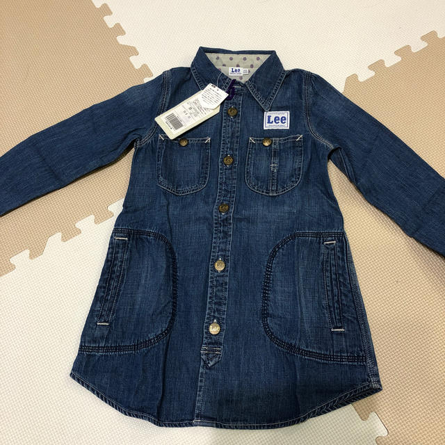 Lee(リー)のLEE キッズデニムワンピース キッズ/ベビー/マタニティのキッズ服女の子用(90cm~)(ワンピース)の商品写真