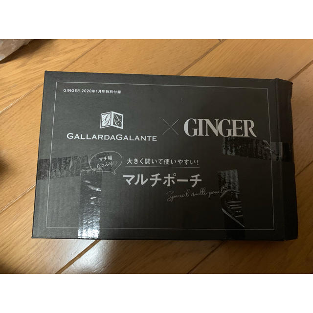 GALLARDA GALANTE(ガリャルダガランテ)のGinger 付録 一月号 マルチポーチ レディースのファッション小物(ポーチ)の商品写真