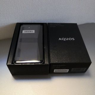 アクオス(AQUOS)の新品未使用 SHARP AQUOS R2 contact SH-M09　ブラック(スマートフォン本体)