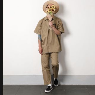 シュプリーム(Supreme)のSEESEE  WORK PANTS BEIGE ワークパンツ　シーシー(チノパン)