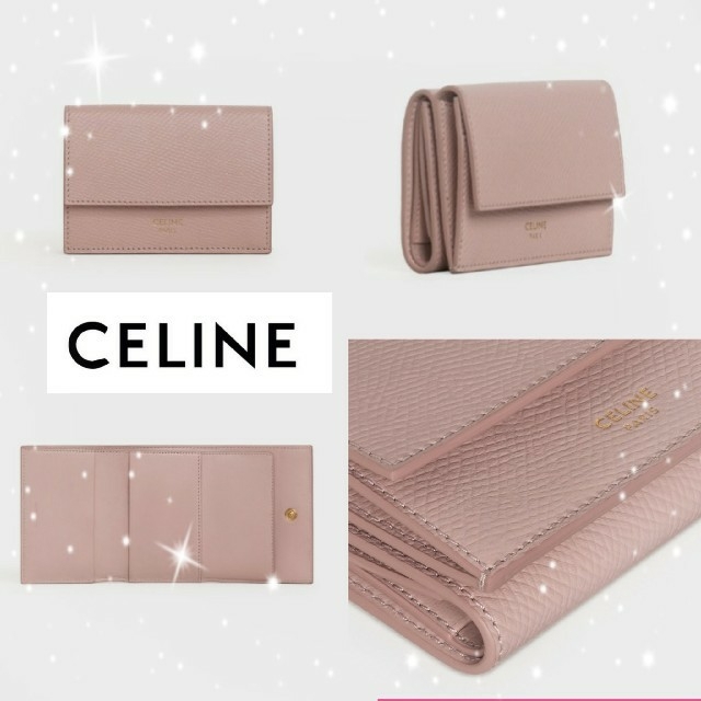 CELINE  三つ折り コンパクト ウォレット 新品 未使用